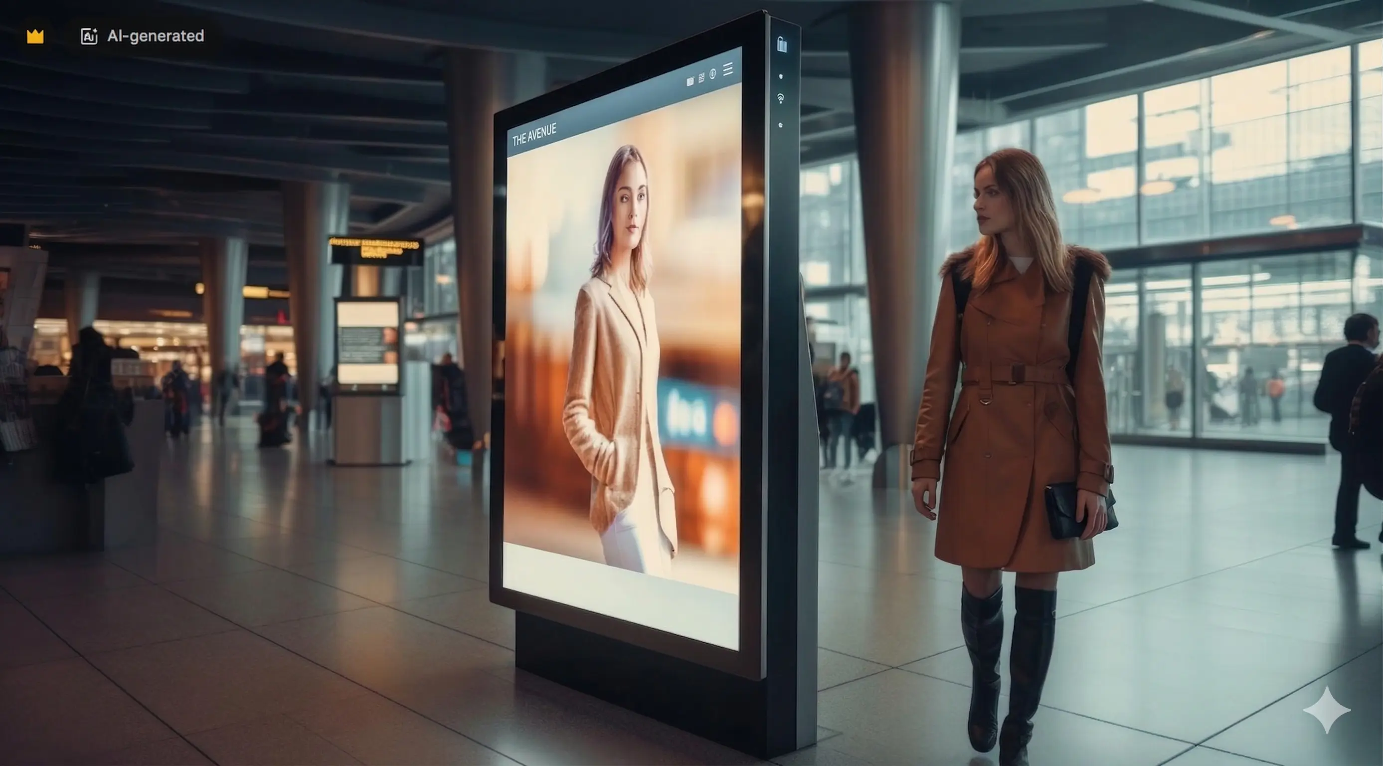 Mupi publicitario LED para exteriores